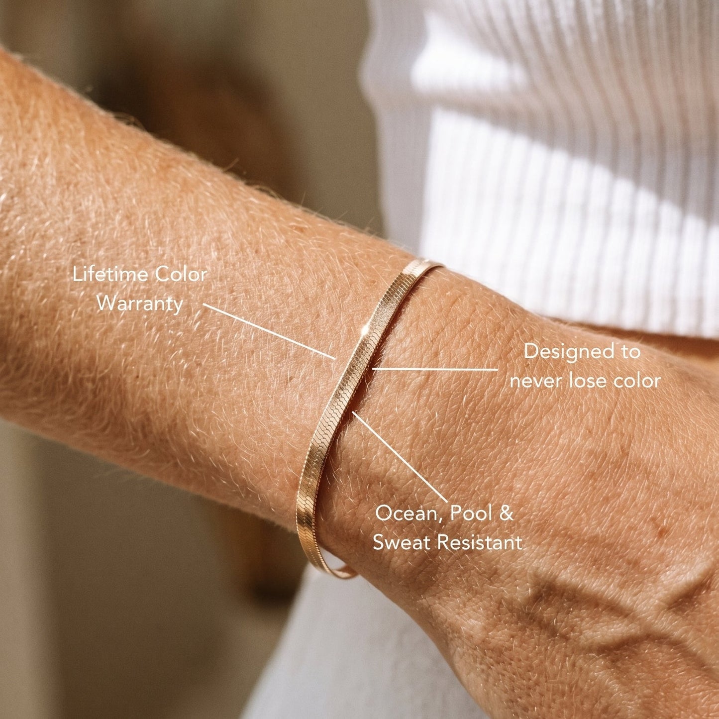 Pulsera de espiga "Kauai"