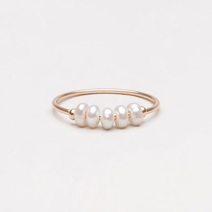 Anillo Mini Perlas