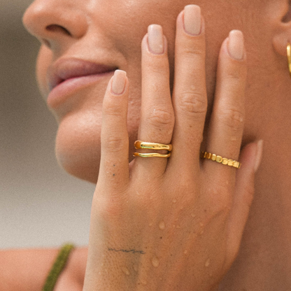 Anillos apilables "Gemini"