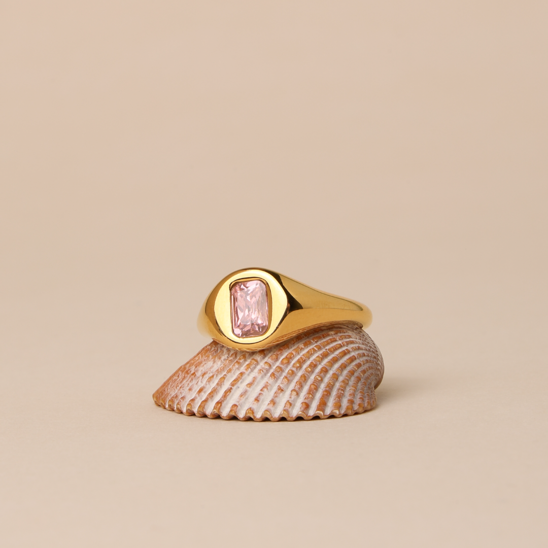 Anillo rosado