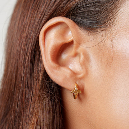 Pendientes de abeja
