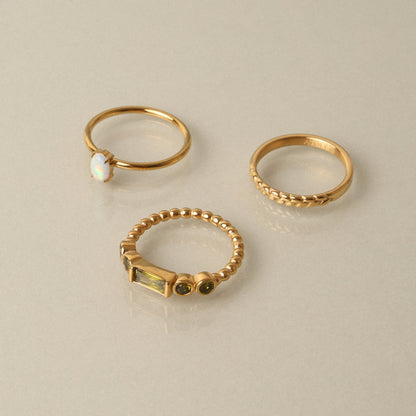 Anillo de corona de laurel