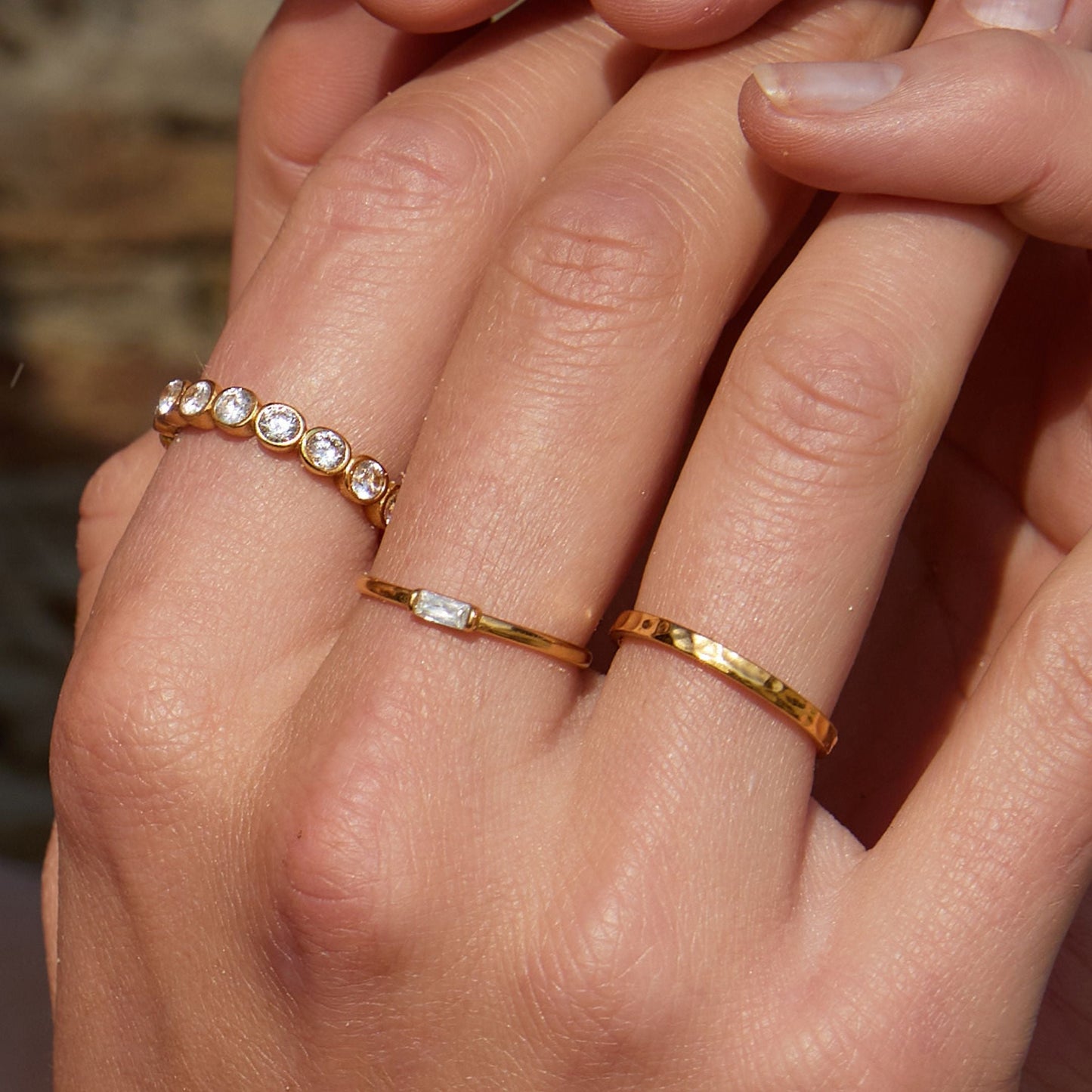 Anillo Brillante de Cuentas