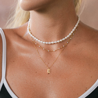 Collar con inicial