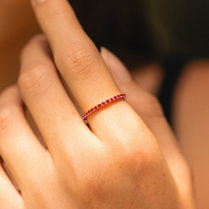 Anillo Fino “Burdeos”