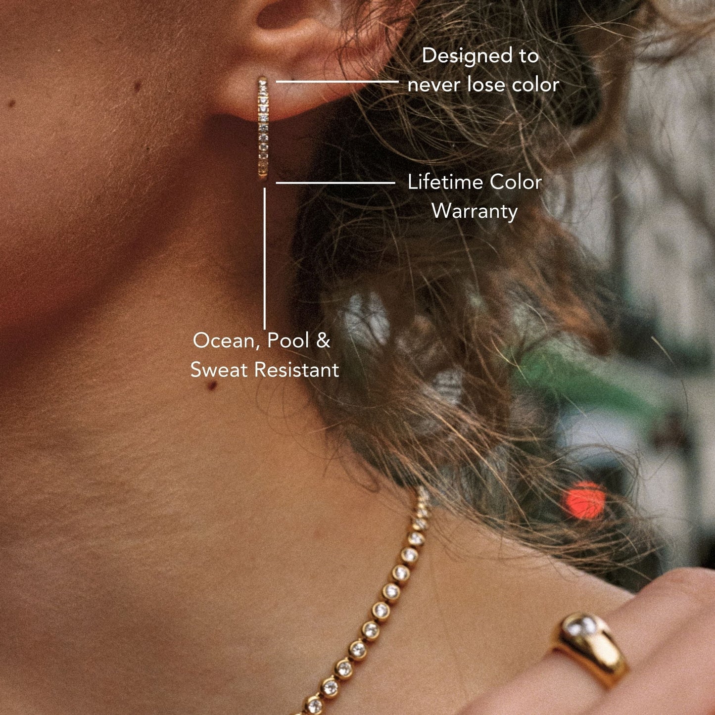 Aretes grandes de pavé