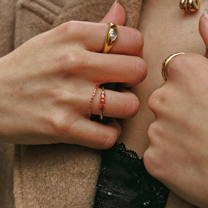 Anillo Fino “Burdeos”