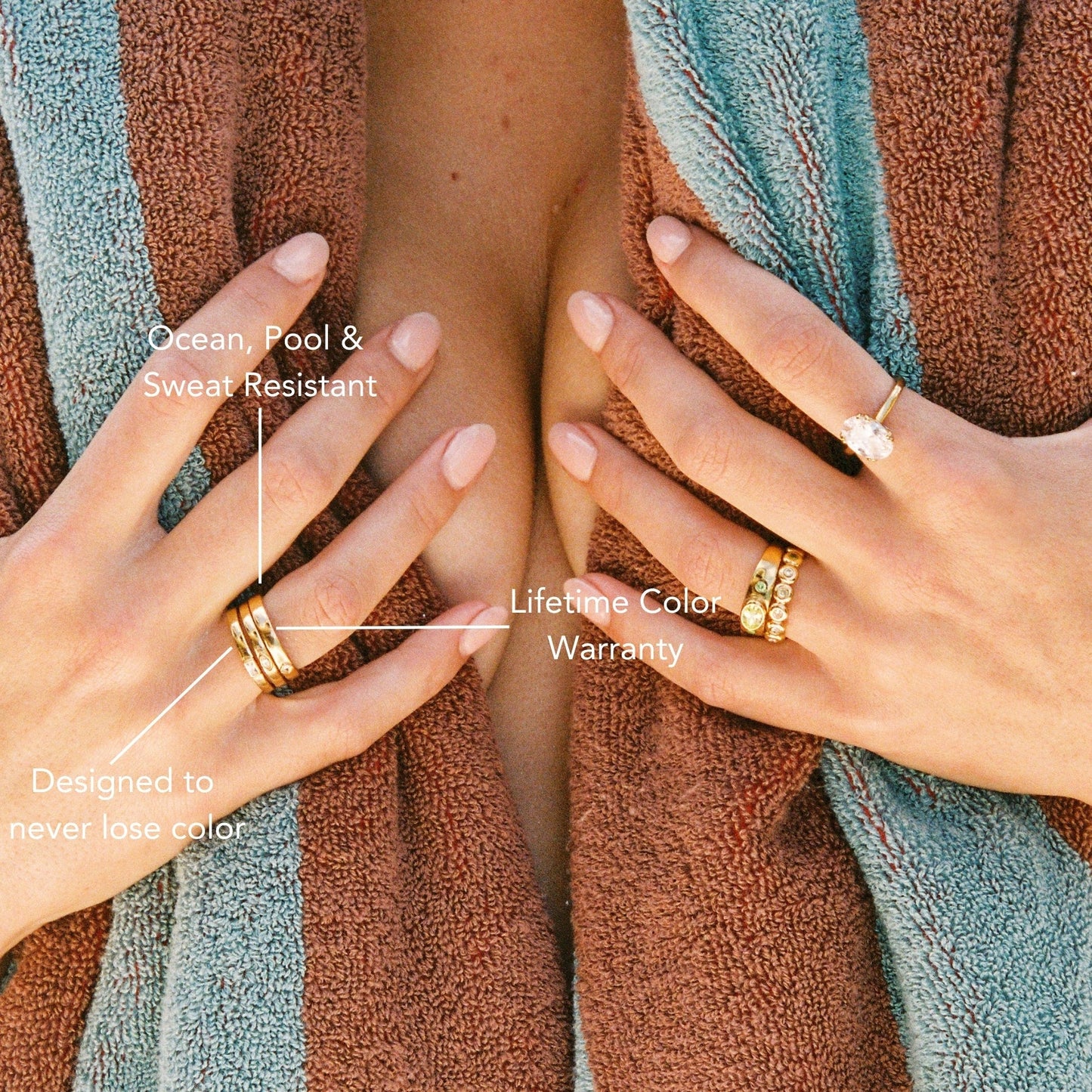 Anillos Apilables "Eternity"