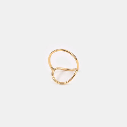 Anillo ovalado "Bahïa"