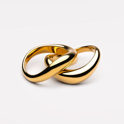 Set de anillos "Doble problema"