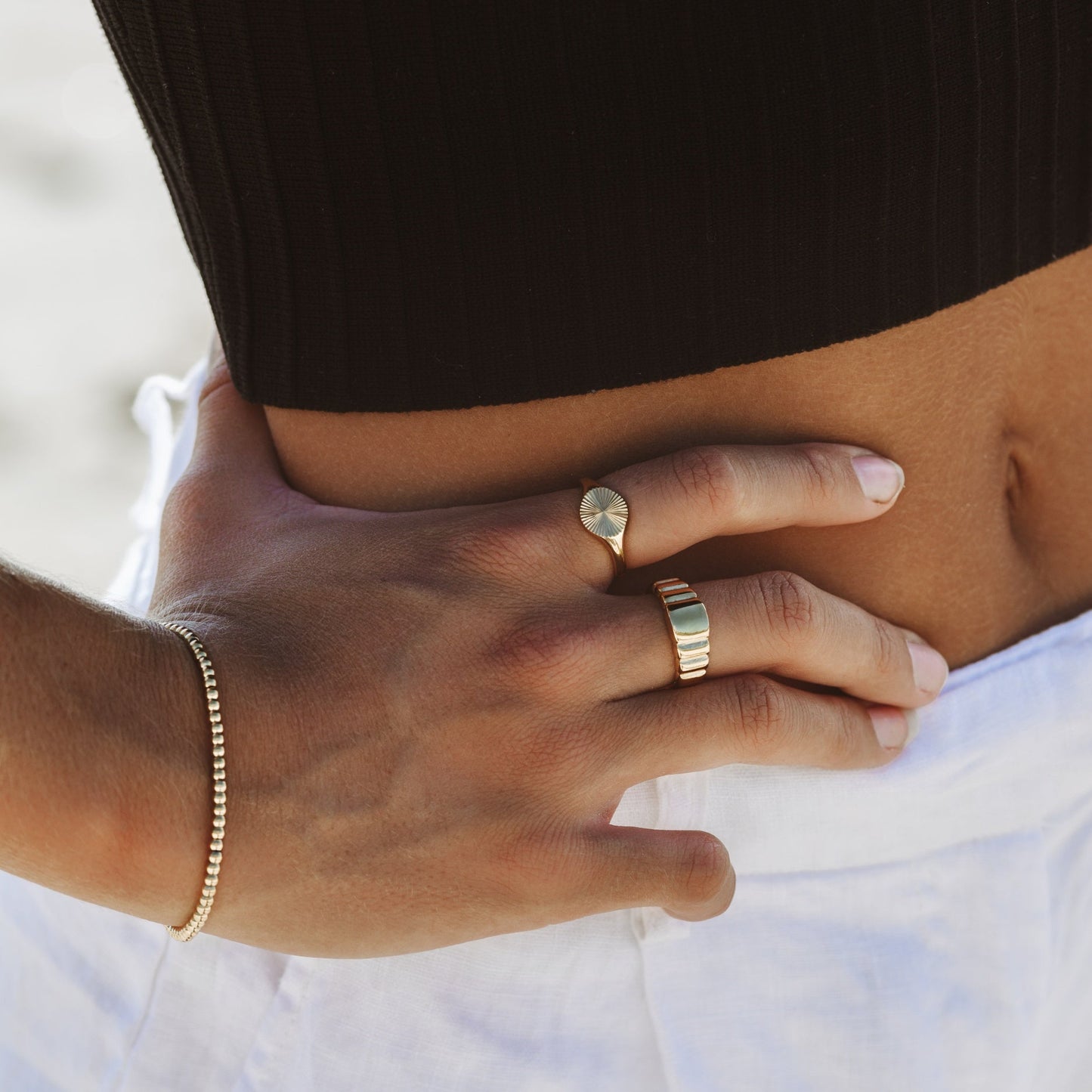 Anillo Sello Sol