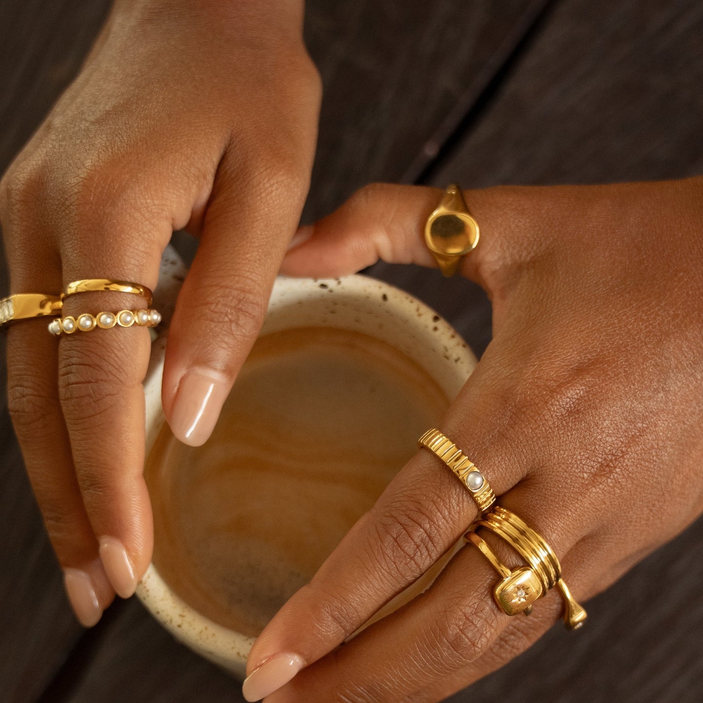 Anillo de banda para uso diario