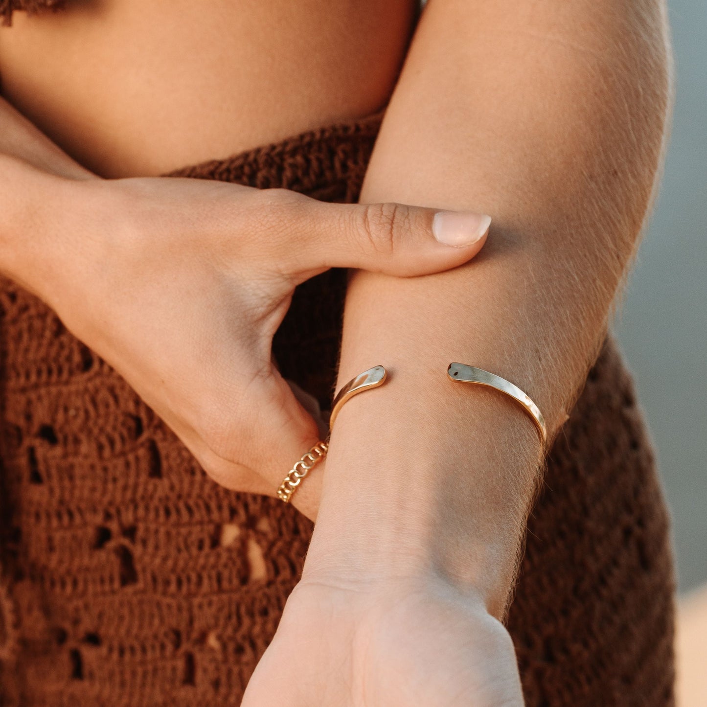 Brazalete martillado