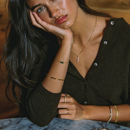 Pulsera de Esmeraldas