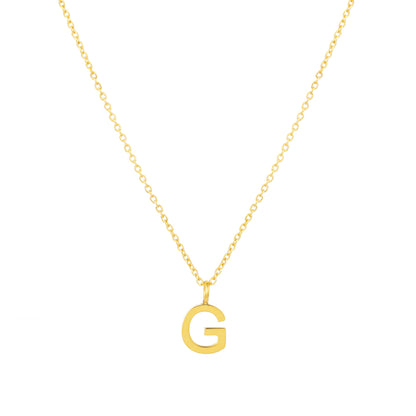 Collar con inicial