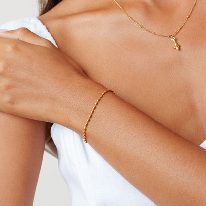 Pulsera de guijarros