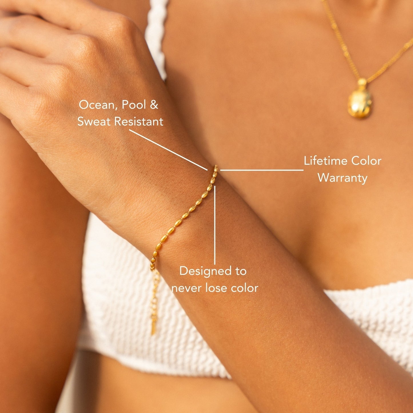 Pulsera de guijarros