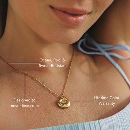 Collar de conchas