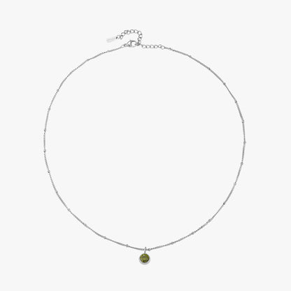 Collar con piedra de nacimiento