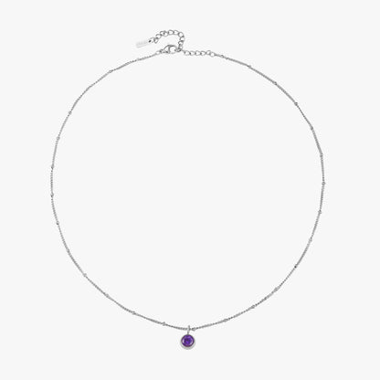 Collar con piedra de nacimiento