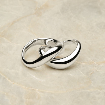 Set de anillos "Doble problema"
