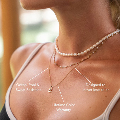 Collar con inicial