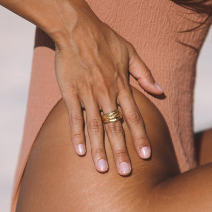 Anillo Statement "Gaia"