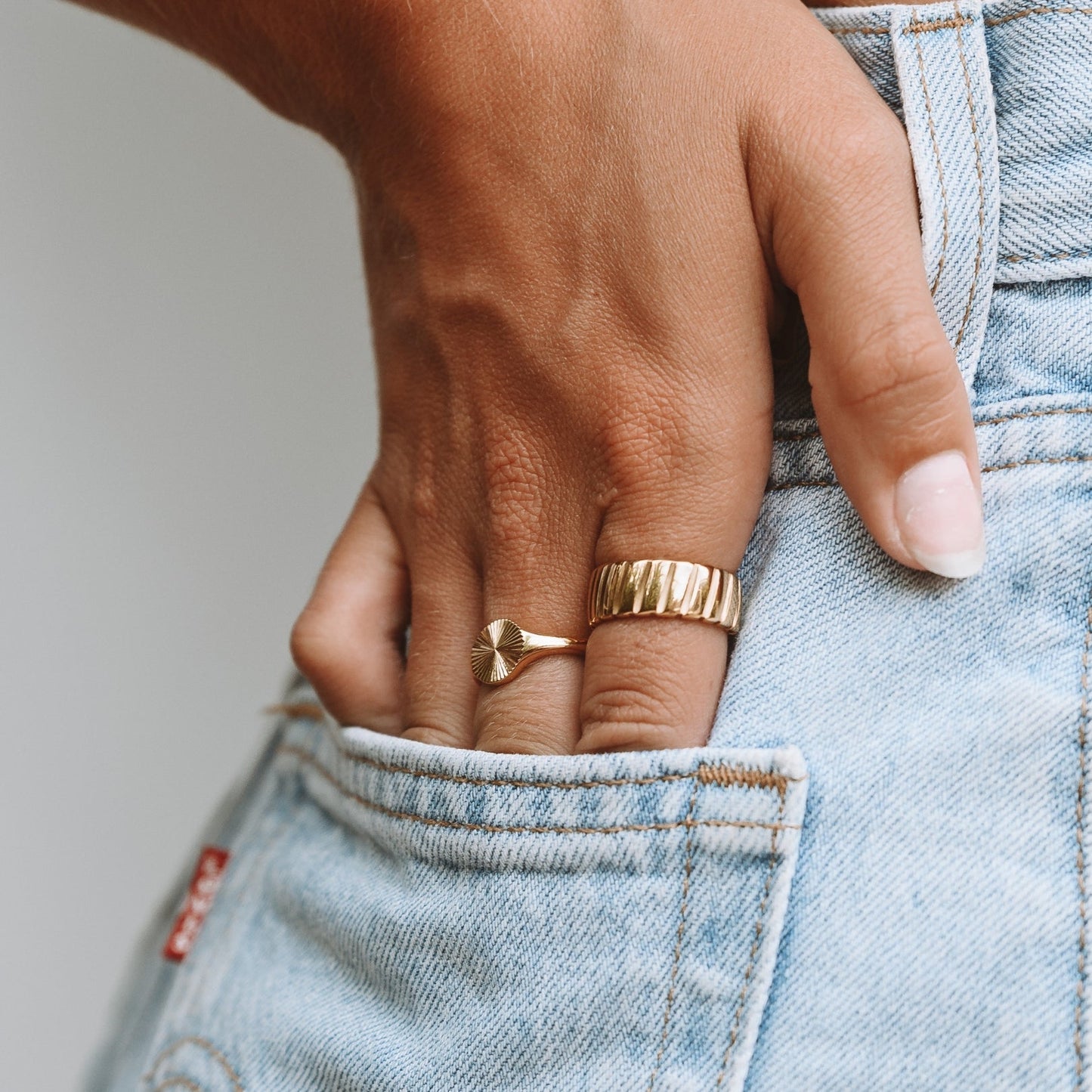 Anillo Sello Sol