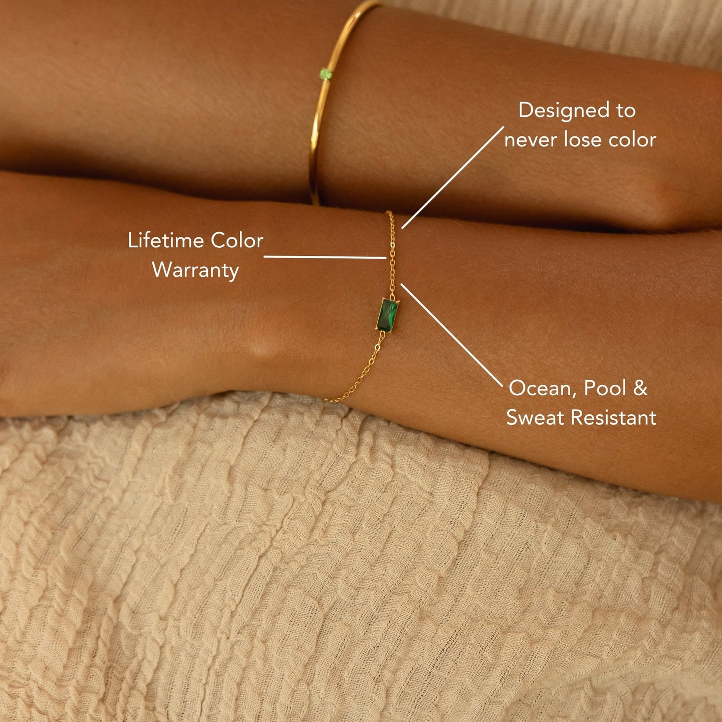 Pulsera de Esmeraldas