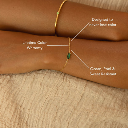 Pulsera de Esmeraldas