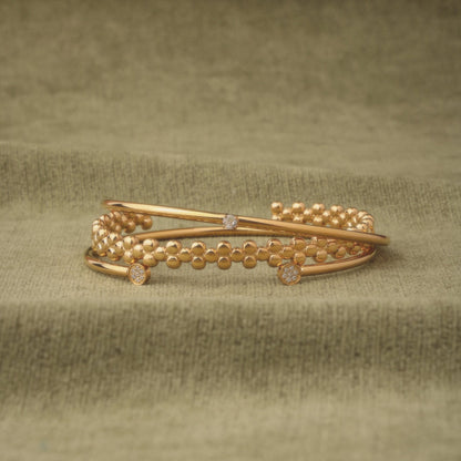 Brazalete solar delgado