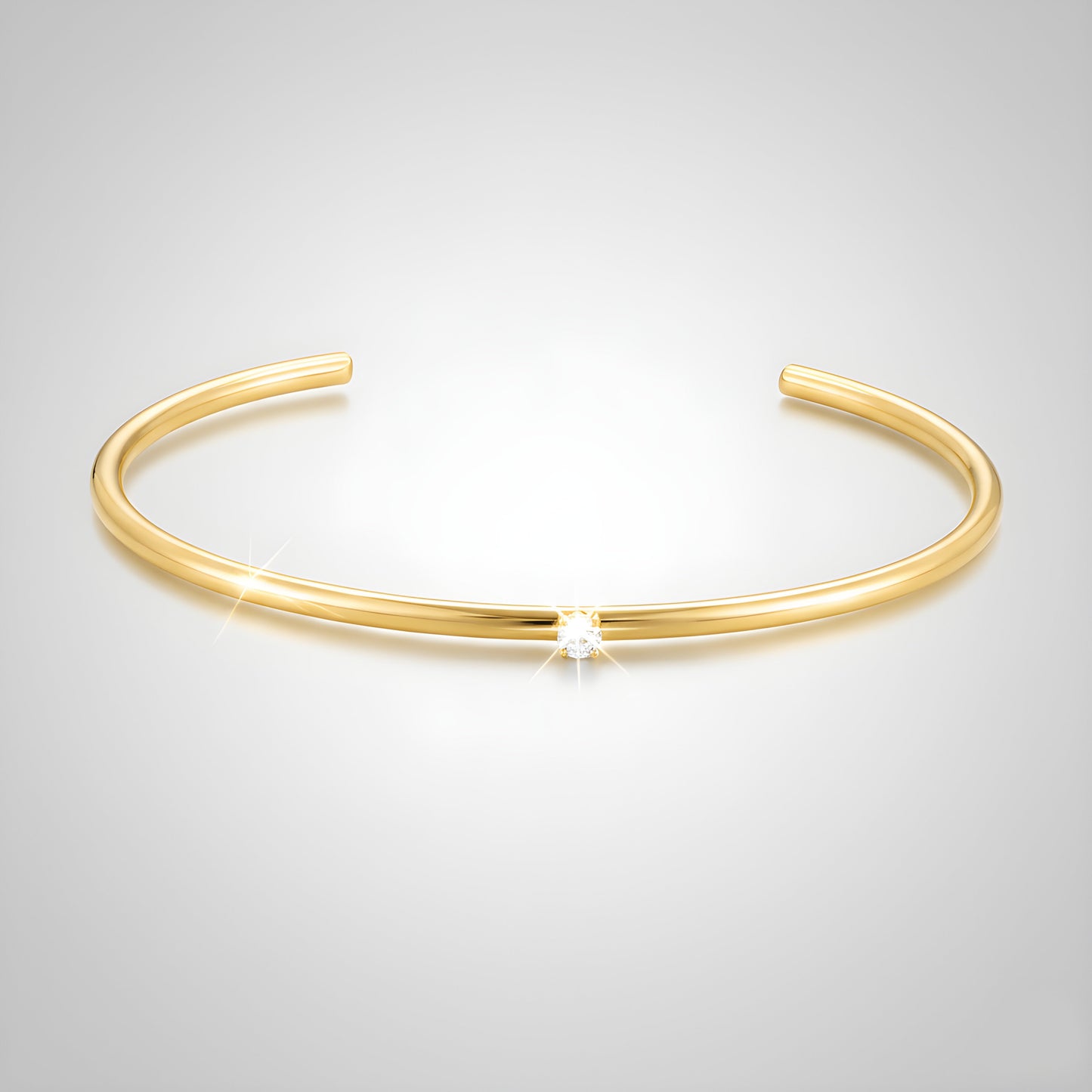 Brazalete solar delgado